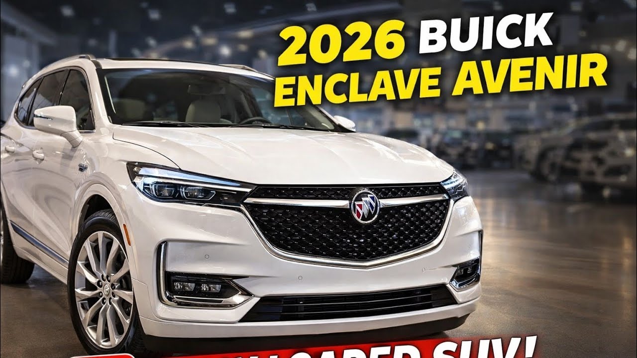 2026 뷰익 엔클레이브 아베니어 완전 공개! 럭셔리 풀옵션 SUV의 모든 것