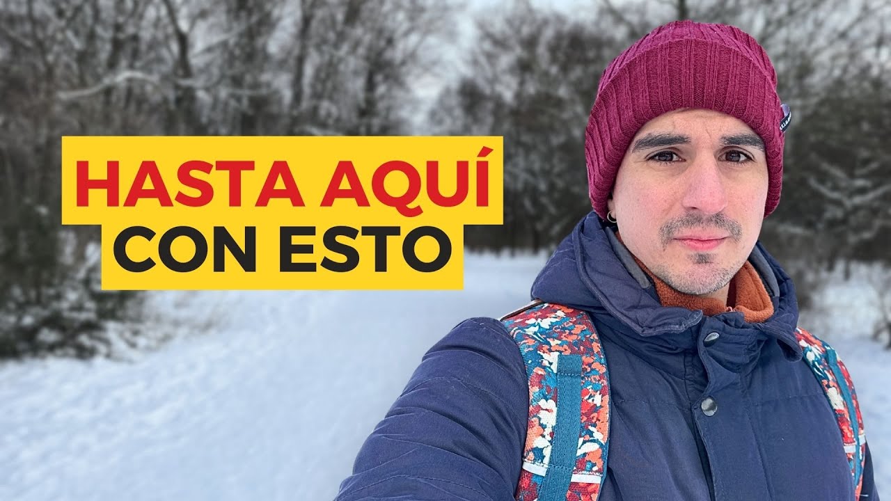 He decidido dejar de hacer estos videos