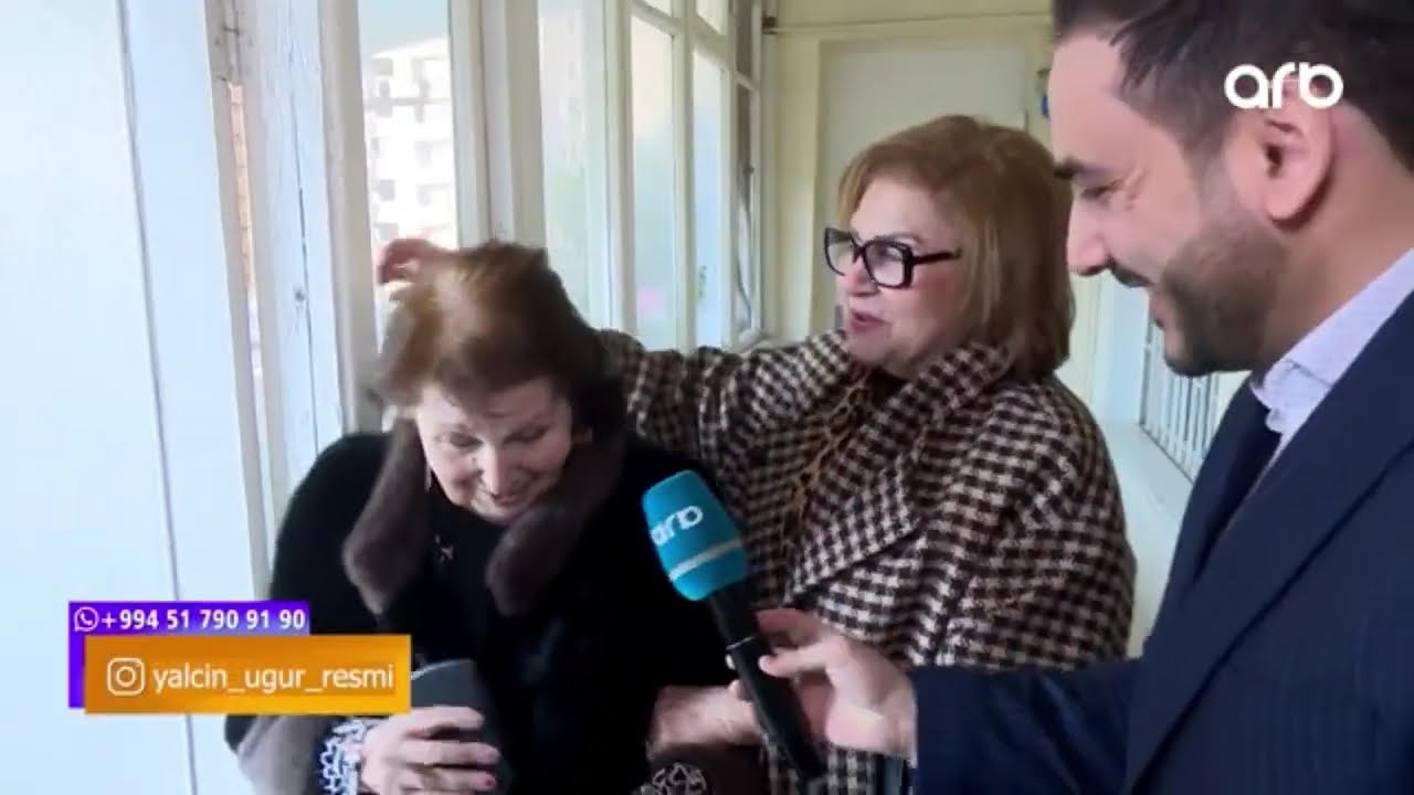 Ofelya Sənaniye Yal&ccedil;ın Uğur Surpriz Etdi - Evində 8 Mart