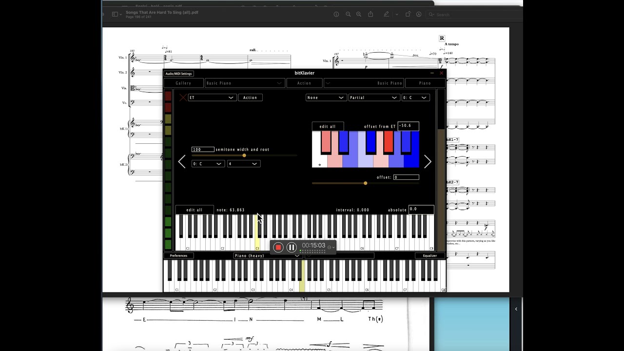 Tuning: Offsets, Modifications, and Fundamentals—Three Examples