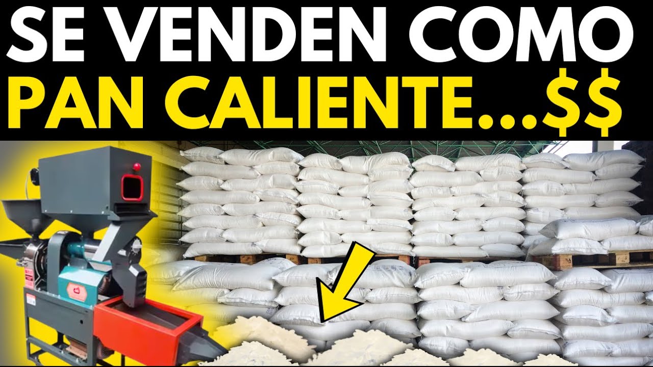 20 MÁQUINAS PARA HACER PRODUCTOS CASEROS QUE SE VENDEN COMO PAN CALIENTE