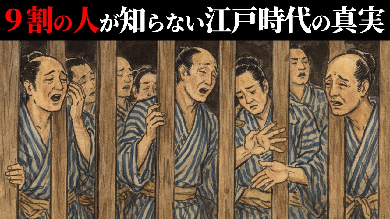 【総集編】9割の人が知らない『江戸時代の人々の生活』がヤバすぎた