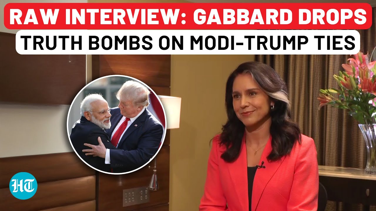 Full Interview: Tulsi Gabbard Strikes Critics in Explosive Sit-Down, Big Statements On Trump & Modi