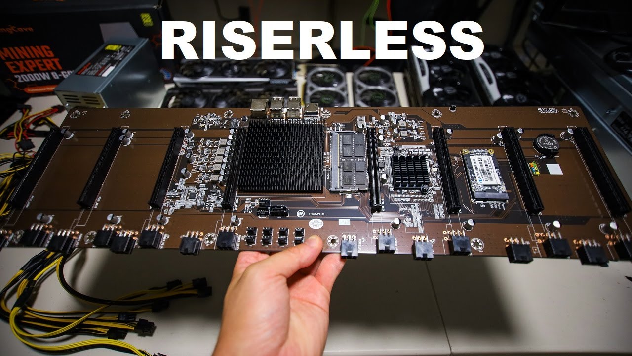 BTC65 RISERLESS GPU Mining Motherboard Review!