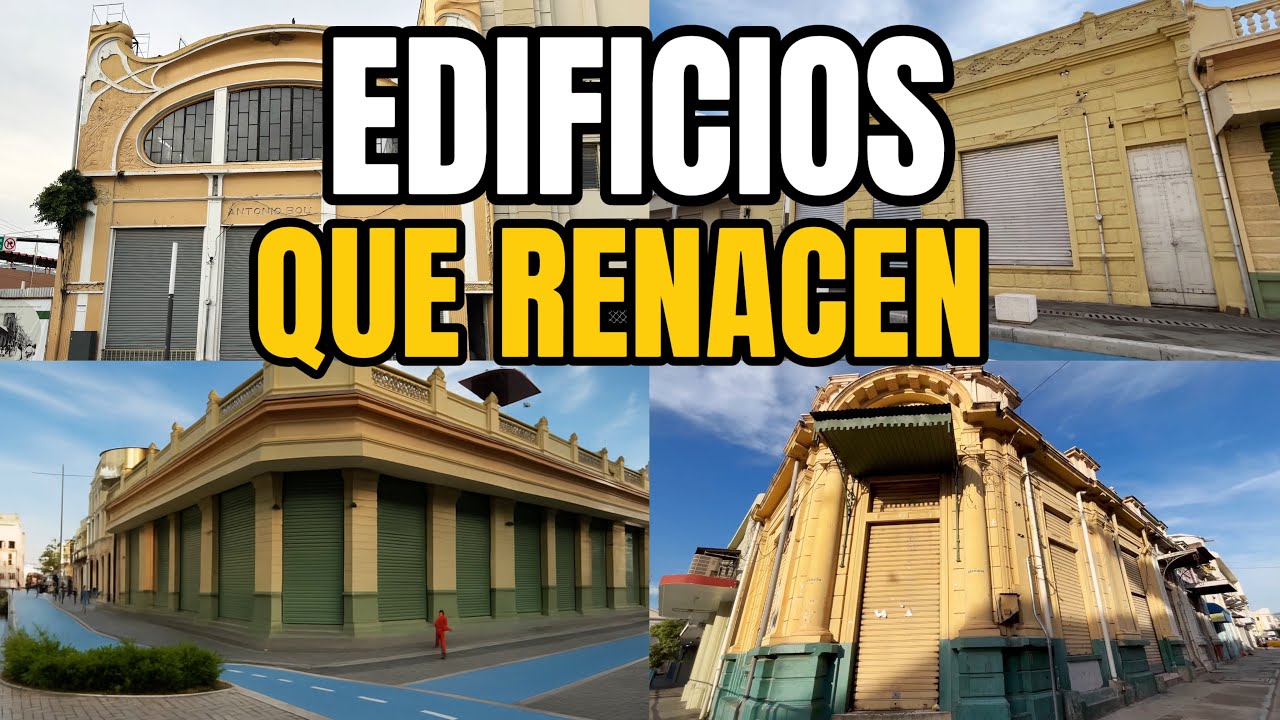 Estos son los edificios que están renaciendo en el CENTRO HISTÓRICO de San Salvador, El Salvador 