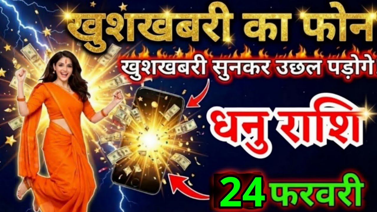 20 फरवरी, धनु राशि वालों खुशखबरी का फोन आने वाला है, Dhanu Rashi, Aaj Ka Rashifal