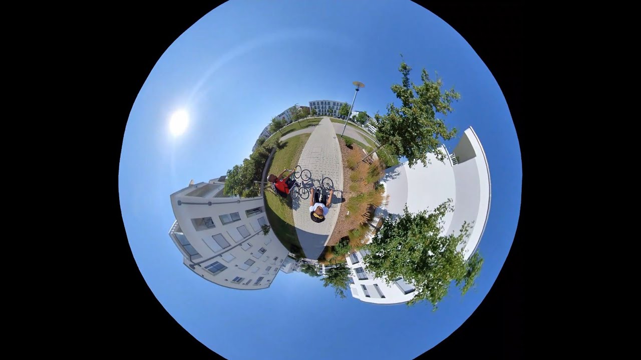 Ingolstadt, Germany - Saturn Arena to Klinikum. Jamaicans riding in Germany