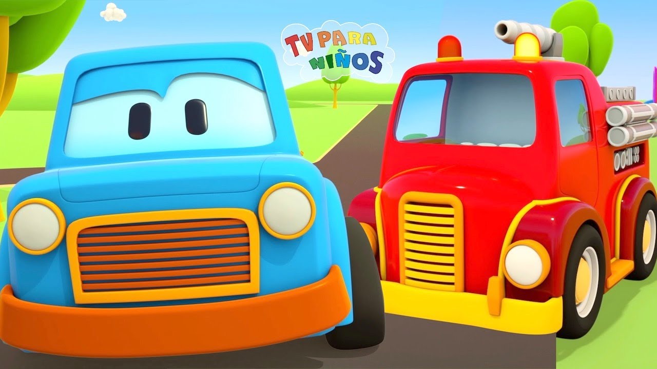 TV Para Niños - Videos de Coches Inteligentes - Nombres de animales marinos y animales domésticos