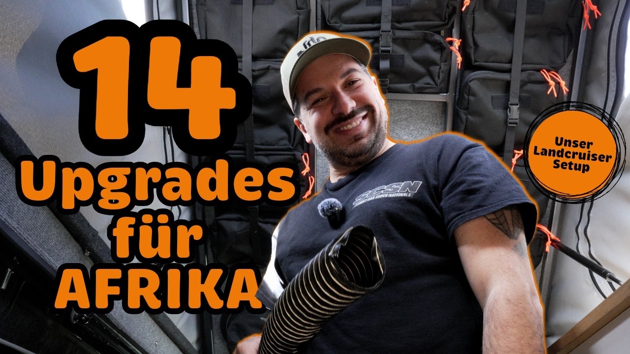 14 Weltreise-Upgrades f&uuml;r Afrika | Mehr Wasser, Benzin, Offroad-Ready