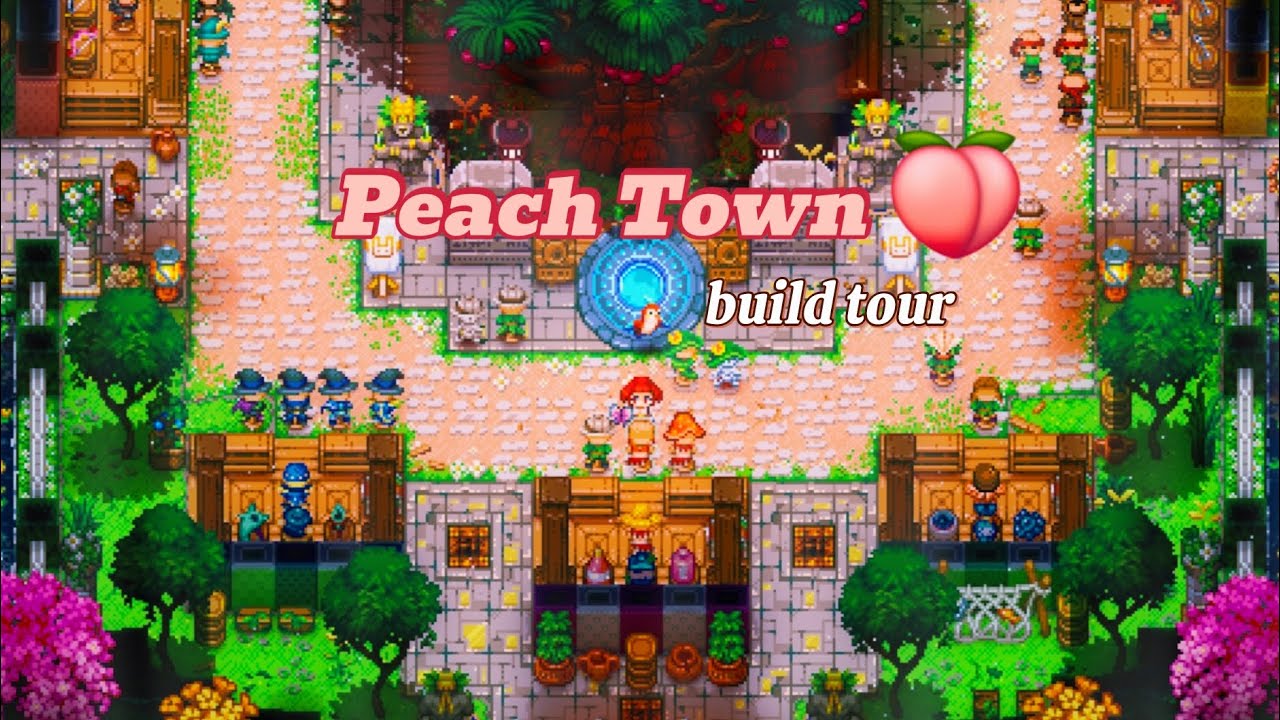 Core Keeper Peach Town build tour