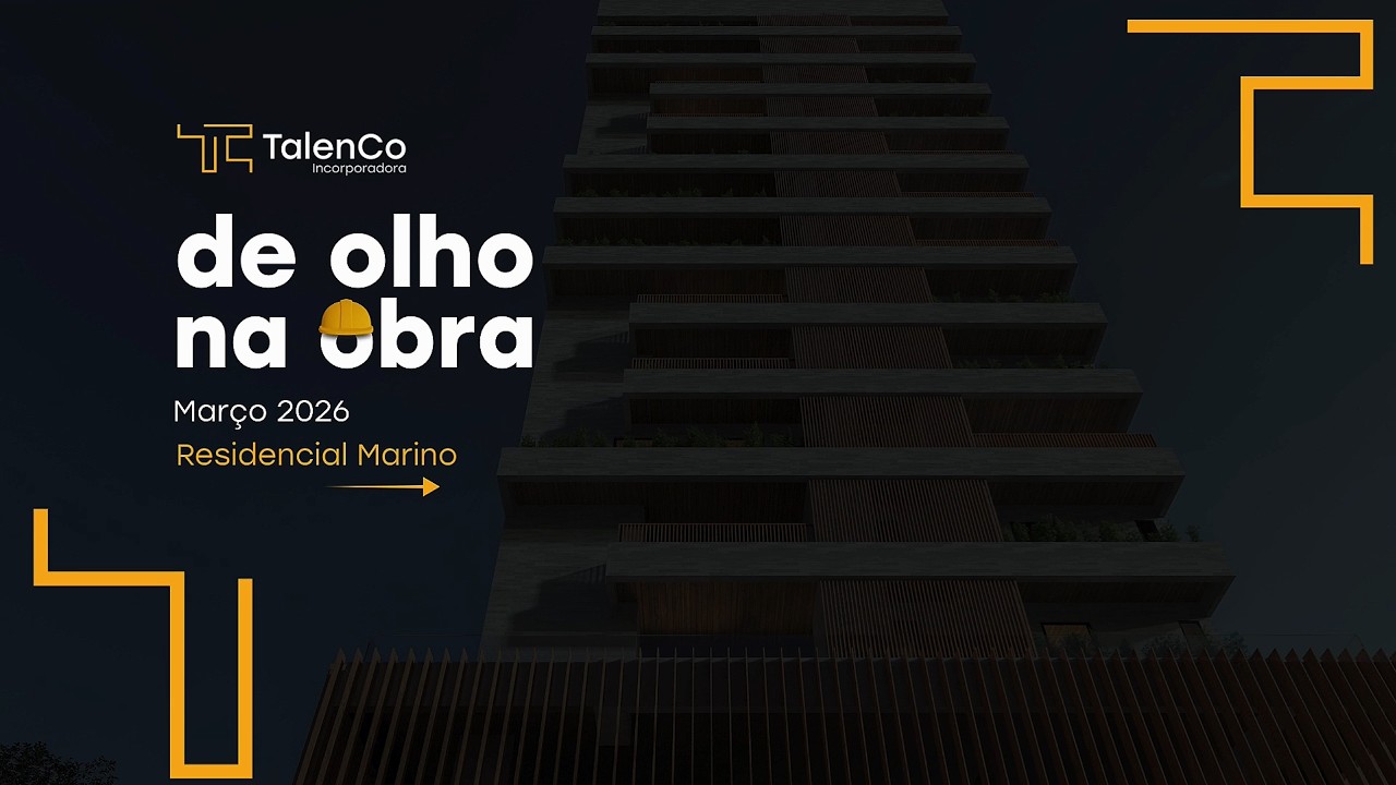 De Olho na Obra: Residencial Marino - Apartamento no Canto do Forte, Praia Grande-SP (Março/2026)