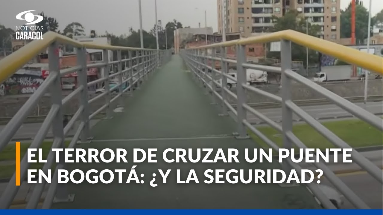 Víctima de asalto en puente de Bogotá revela la angustia que pasó por culpa de la inseguridad