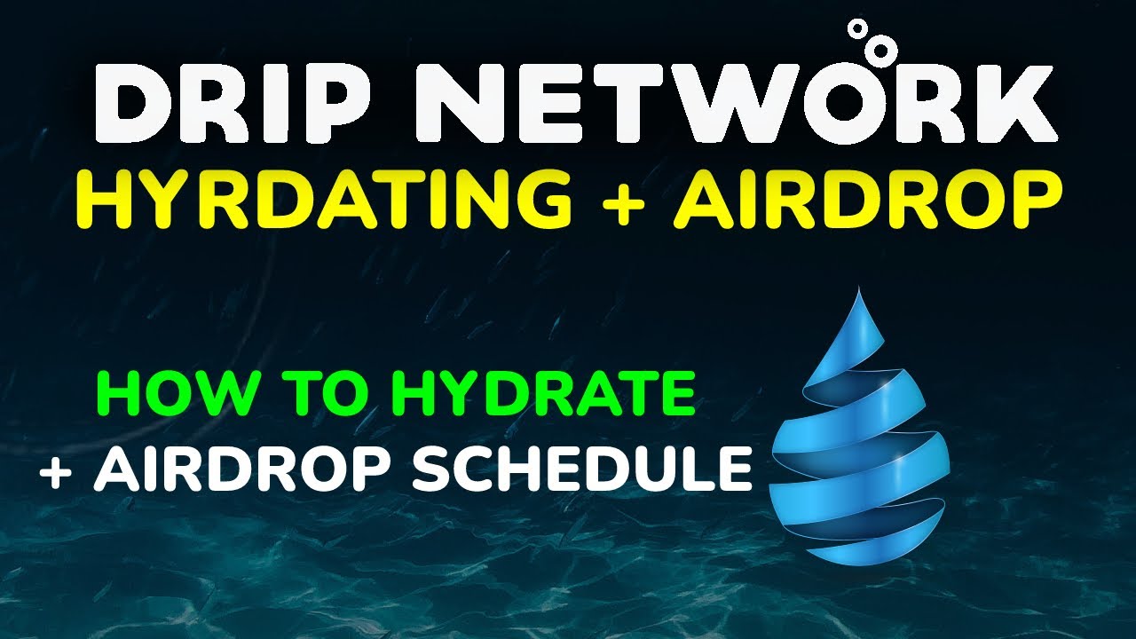 Drip Network Airdrop - Join My Team and Get Free Cash