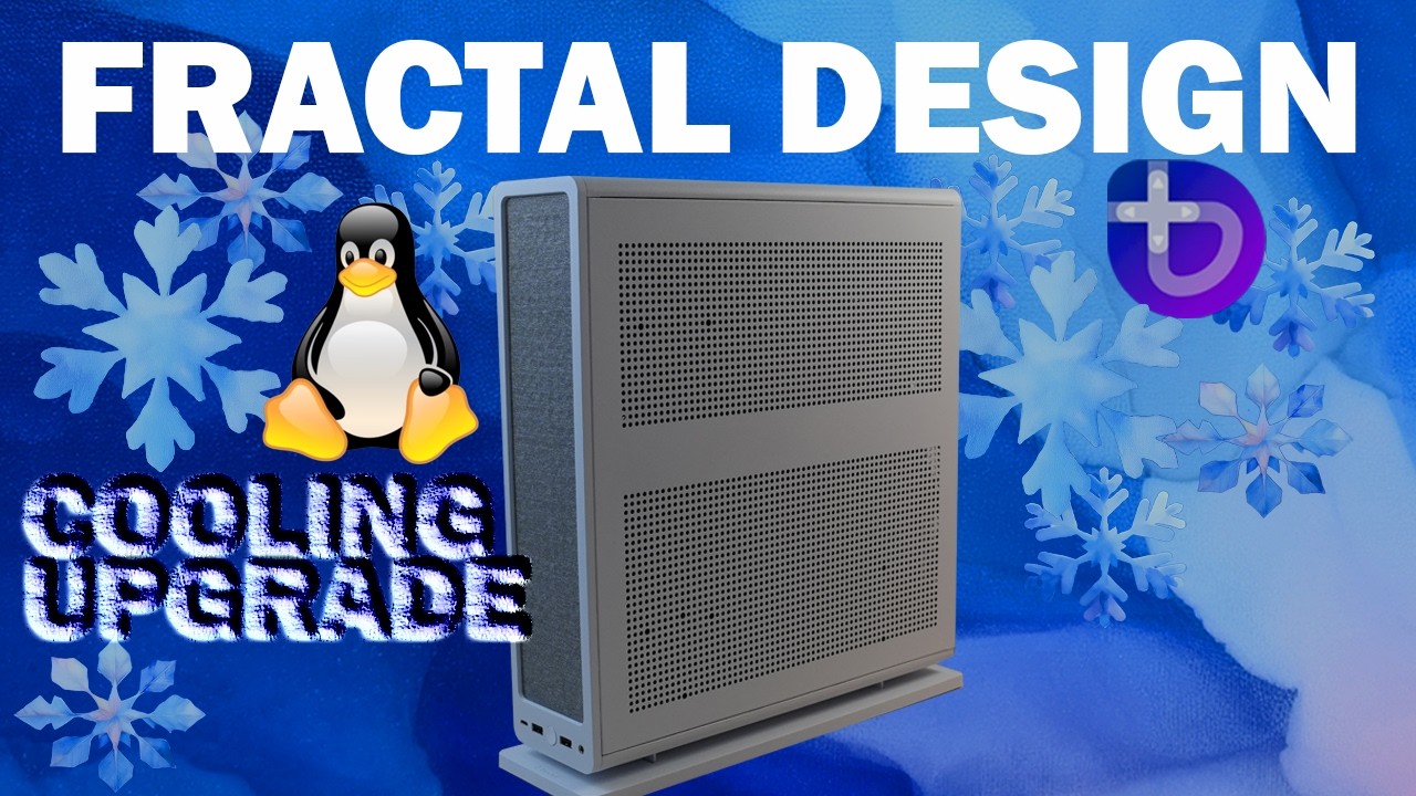 Модернизация системы охлаждения ПК Fractal Design Ridge Bazzite — Noctua NF-A6x15