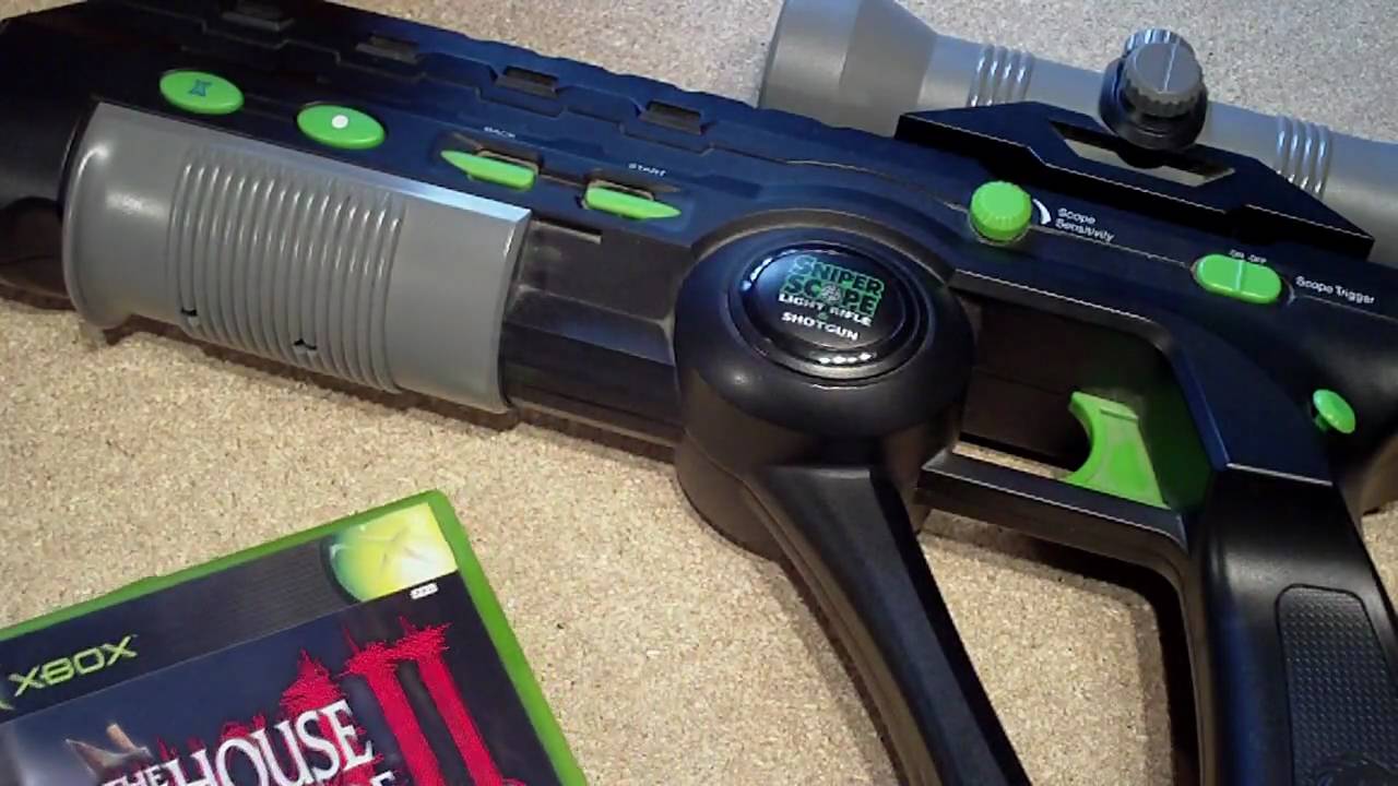 Massive Silent Scope Sniper Rifle/Shotgun Light Gun for Xbox - Unboxing and Review