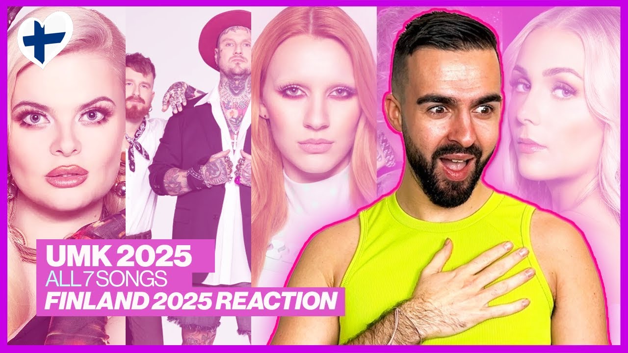 🇫🇮 UMK 2025 | Reaction | ALL 7 SONGS