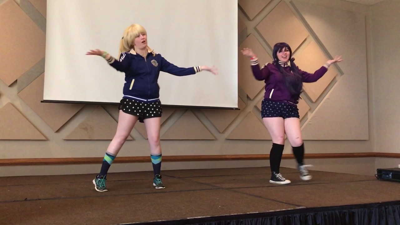 [Una&micro;'sed] Garasu no Hanazono dance at HSV Expo