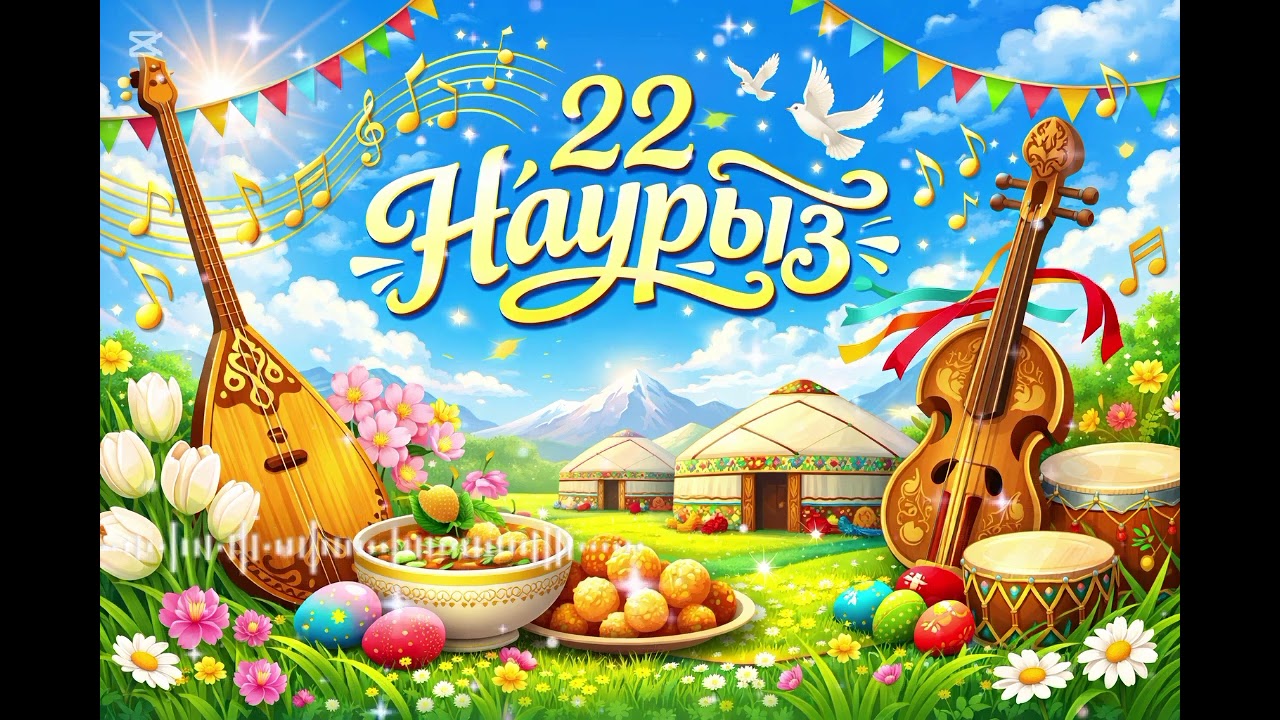 Көктем Әні 🌸 22 Наурыз Балалар Әндері | Балабақша және Мектепке Арналған Ән #22наурыз #наурыз