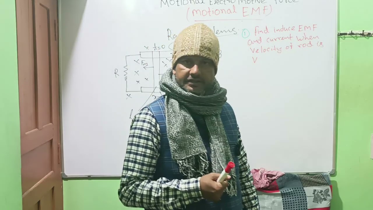 FOR JEE NEET- MOTIONAL EMF RAIL PROBLEM EXPLANATION 