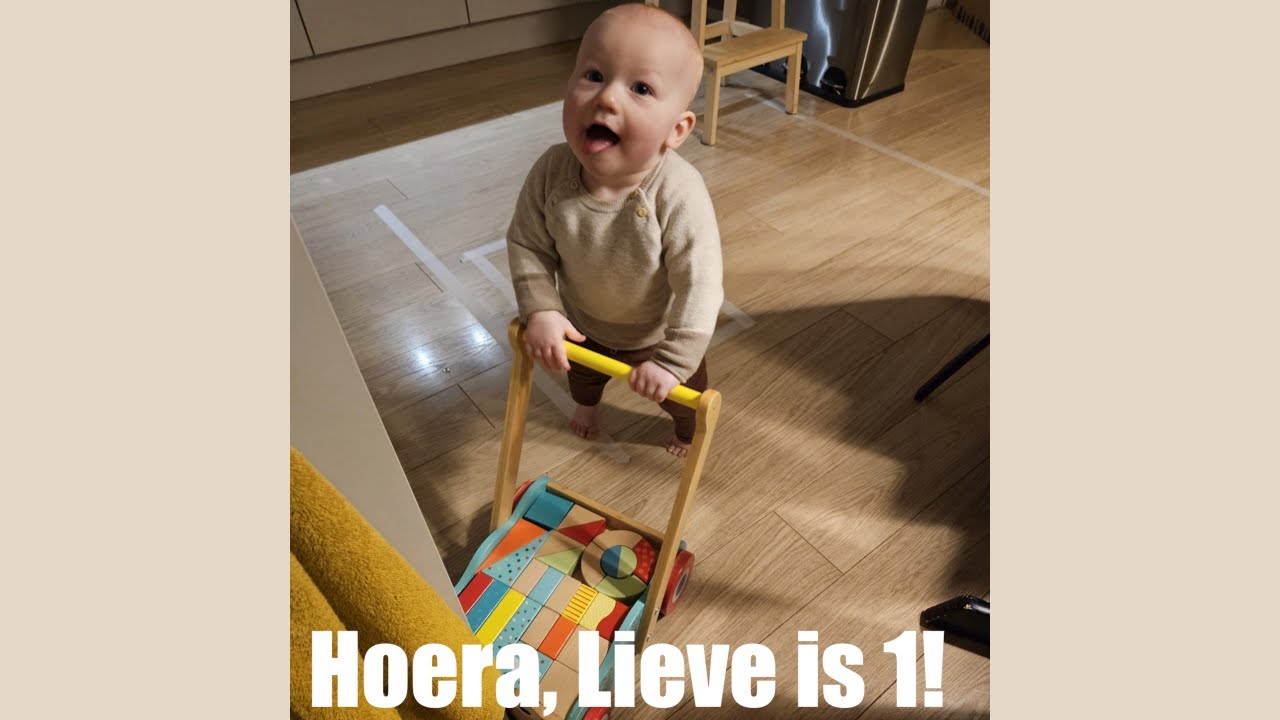 MIJN LEVEN MET KINDEREN: Lieves eerste verjaardag en bijkletsen
