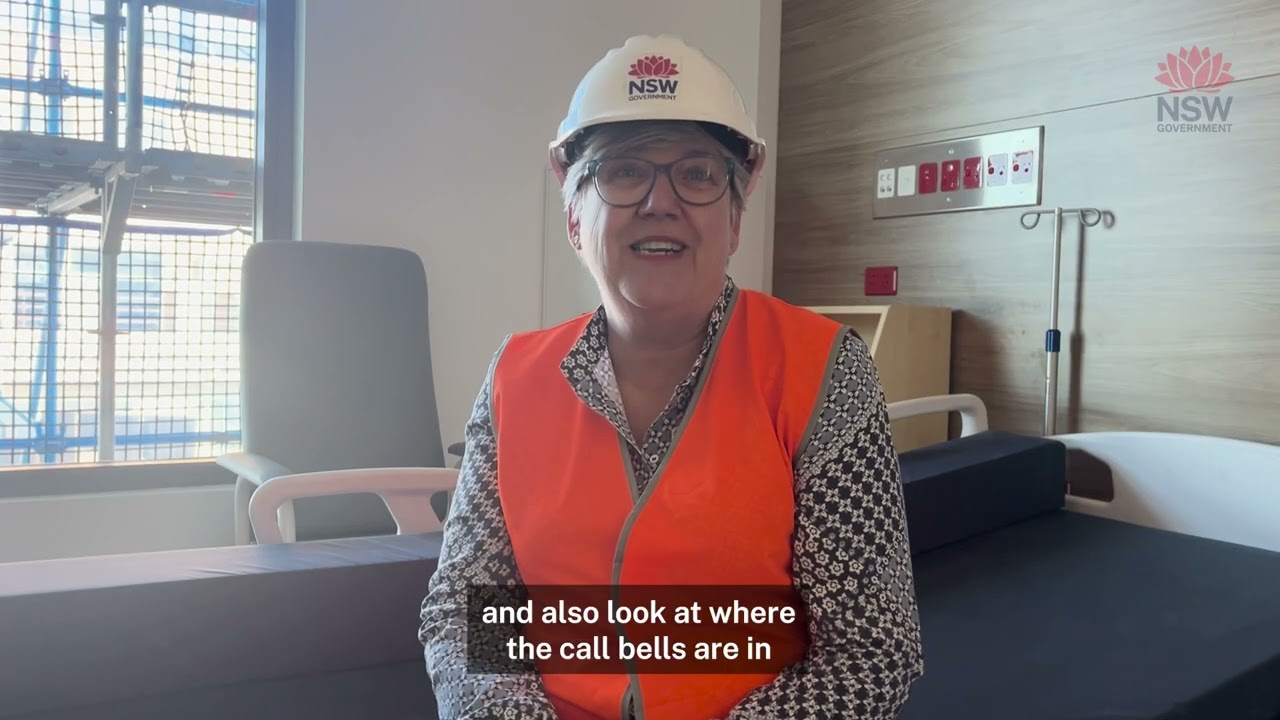 Cowra Hospital Redevelopment Prototype Room
