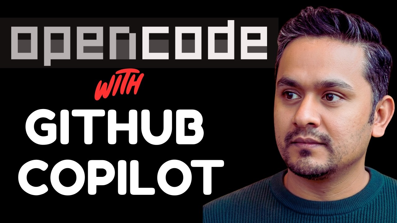 Учебное пособие по OpenCode: Подключение к GitHub Copilot бесплатно | Руководство для начинающих