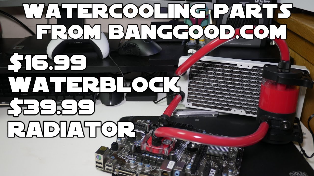 Запчасти для систем водяного охлаждения на Banggood.com: водоблок Bykski + Freezemod (&pound;13/$17), м...