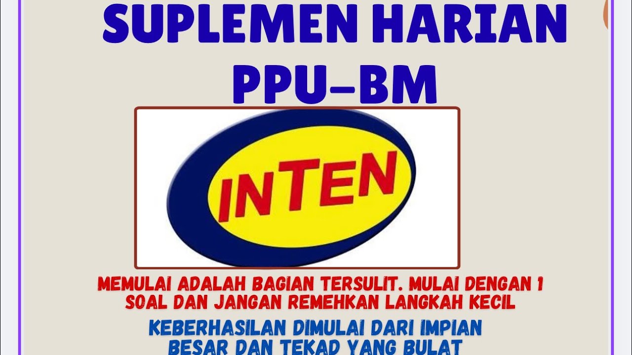 CARA MENETUKAN POLA (S, P, O, Pel, K) KALIMAT