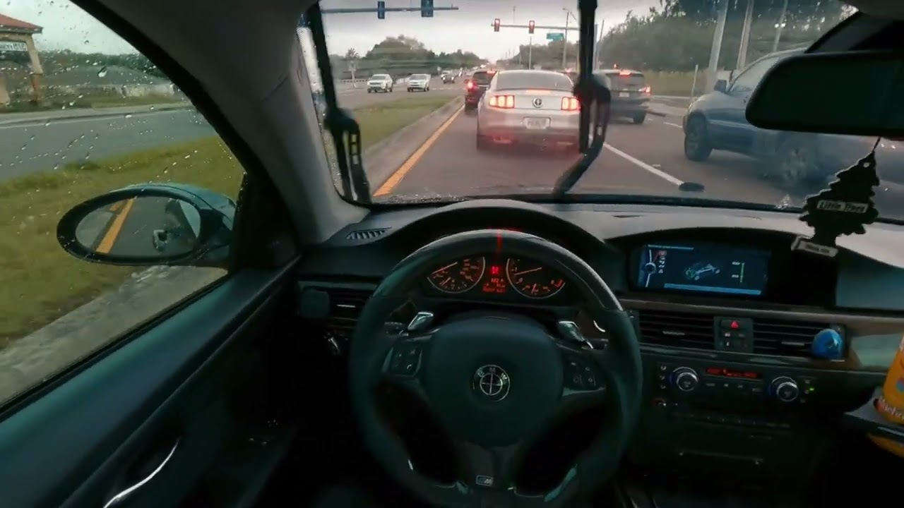 POV | Single Turbo 335i | Hood Exit | Sounds Insane |
