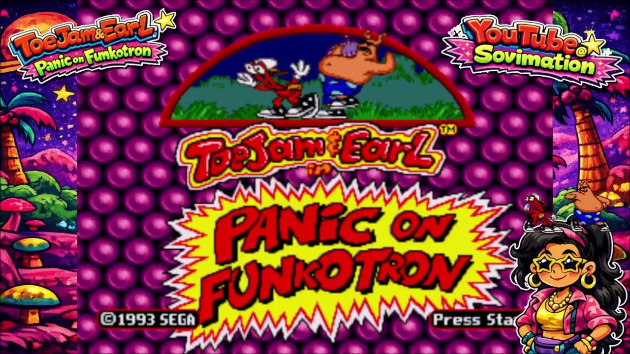 ToeJam & Earl in Panic on Funkotron | Intro | #SegaGenesis #VideoGames