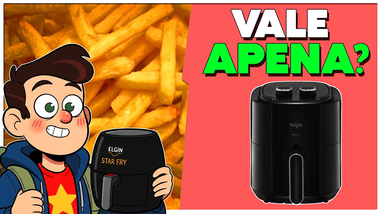 AIRFRYER BOA E BARATA? Testamos a Elgin START FRY para te CONTAR TUDO! Avaliação + Testes
