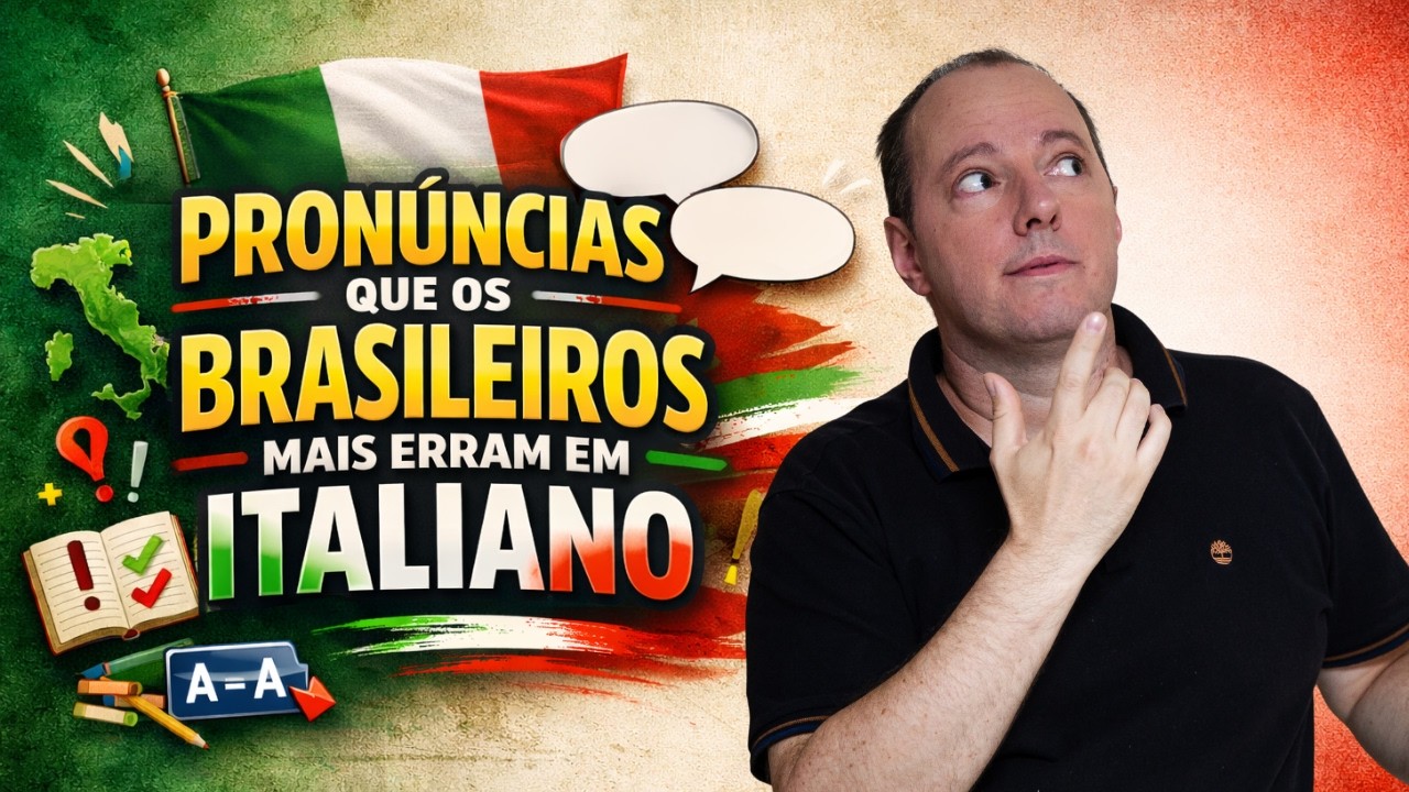 21 Palavras que os brasileiros erram em italiano (+ pronuncias importantes) I Aula de italiano