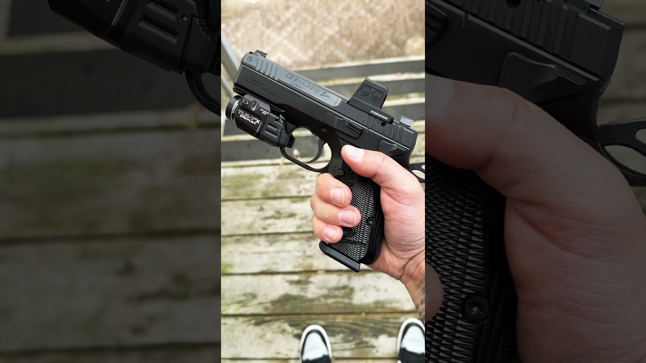 CZ Shadow 2 Carry w/ Holosun EPS #shorts #cz #edc