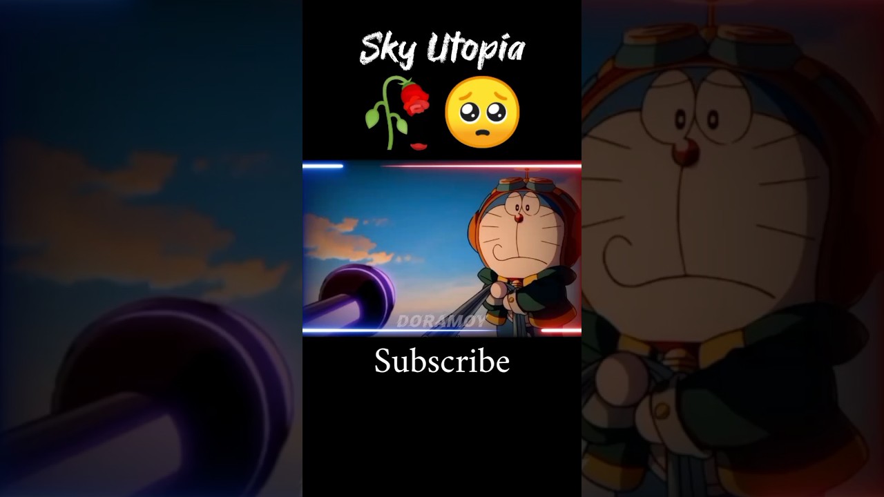 Doraemon New Movie Sky Utopia Emotional Scene 🥀🥺 #doraemon #new #movie #viral #shorts#nobita#status