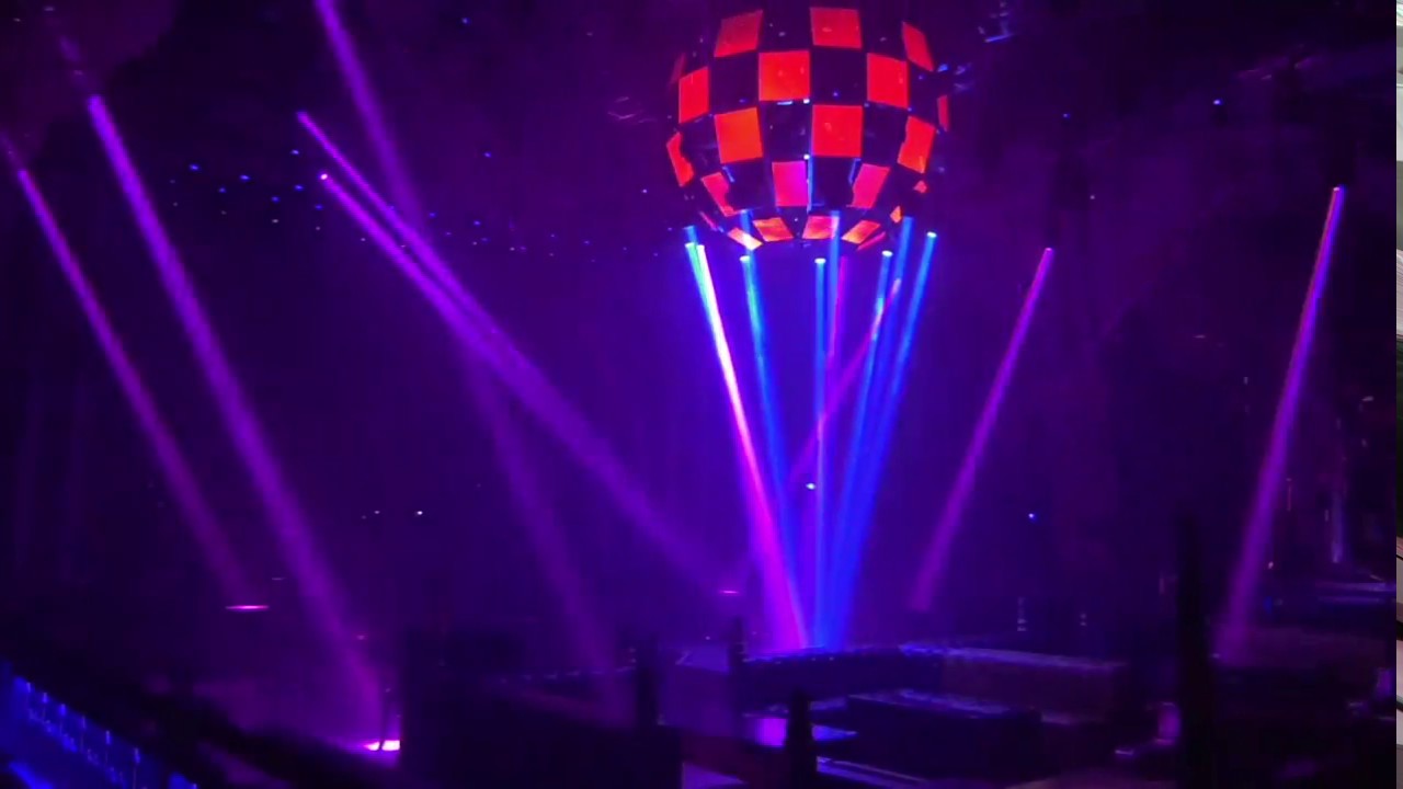 STAGE LIGHT PROJECT BOXING SHOW EVENT
