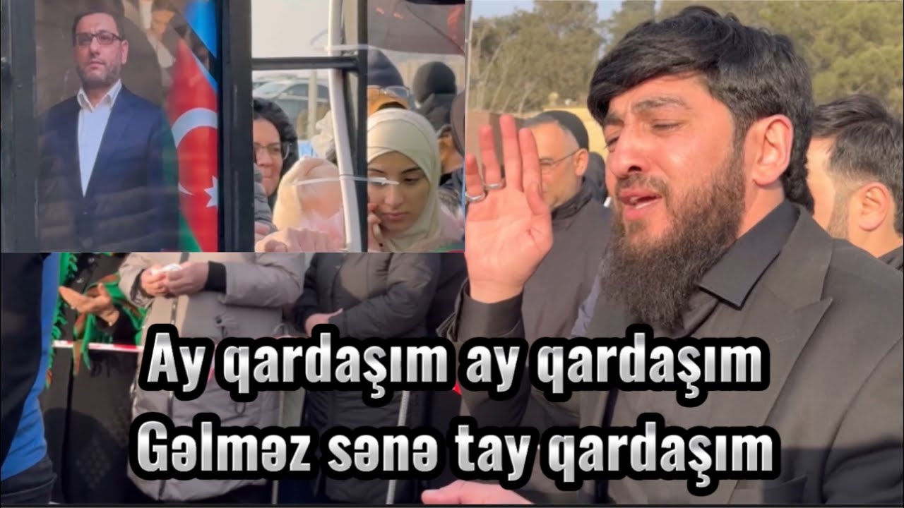 Haci Şahinin qəbri üstə hər kəs bu sözü dedi ağladı