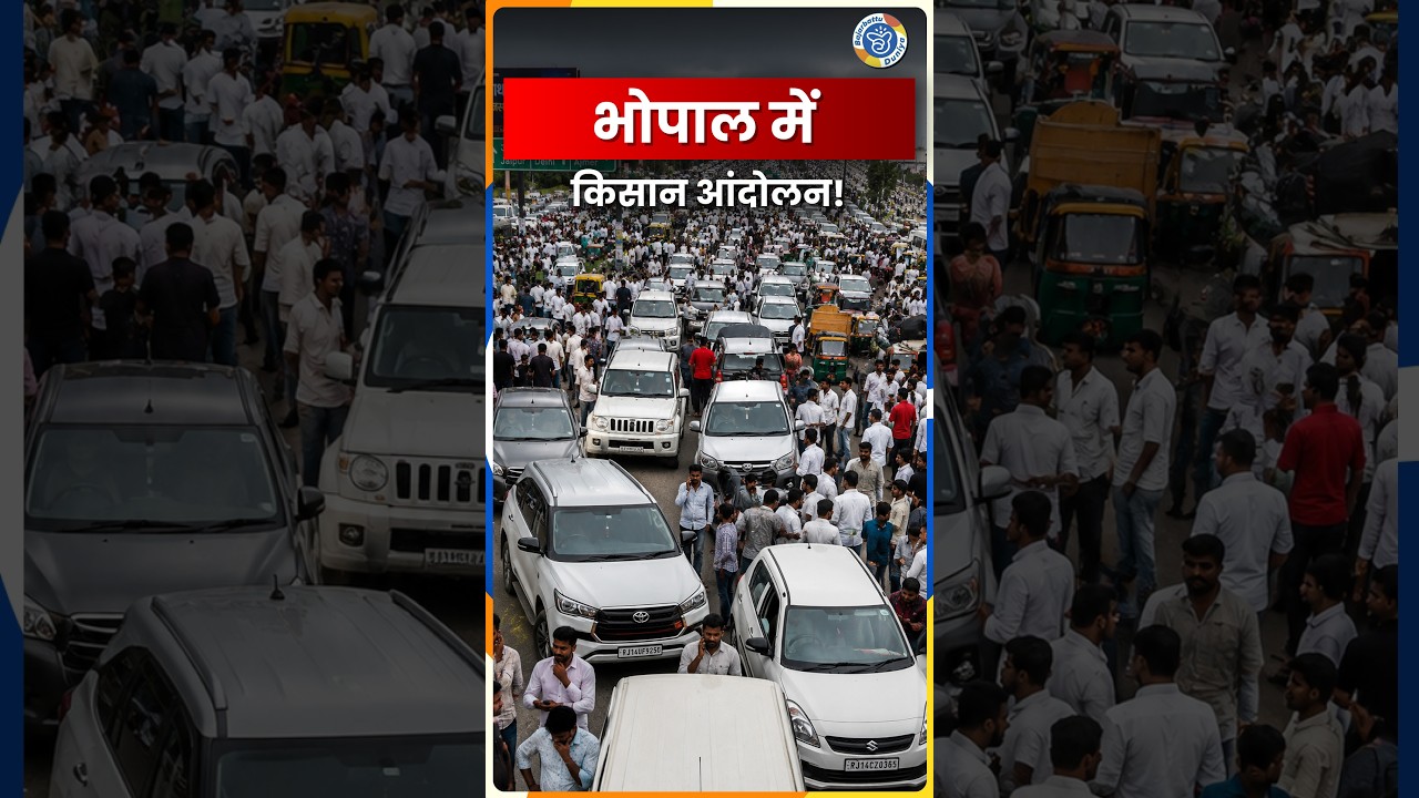 Madhya Pradesh Farmers March to Bhopal Over Moong MSP and Delayed Payments| Bajarbattu Duniya