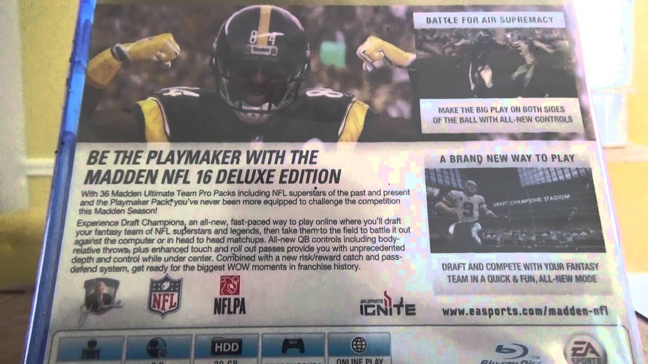MADDEN 16 UNBOXING
