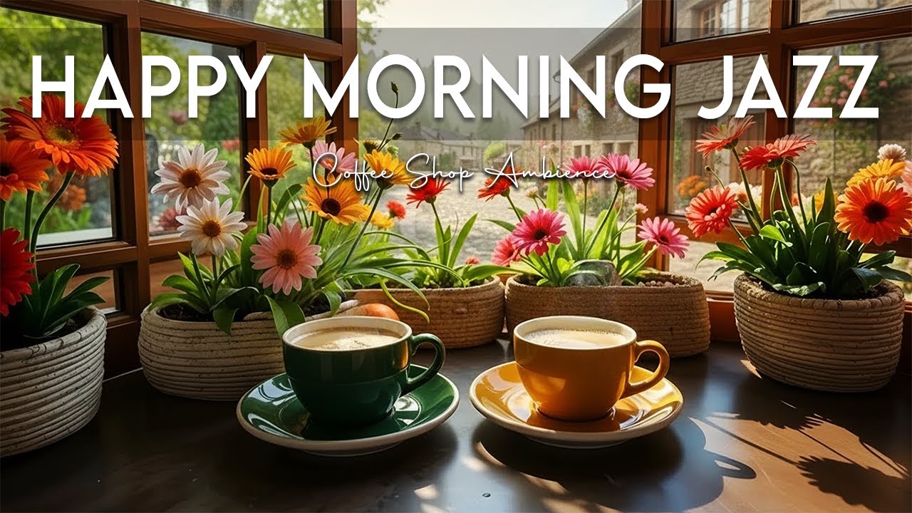 Happy Morning Jazz☕ February Bossa Nova Instrumental & Relaxing Jazz Cafe Music for Studying'