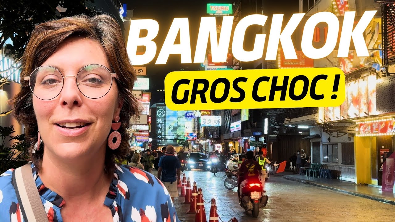 TOUTE PREMIÈRE FOIS EN THAÏLANDE AVEC NOS SACS Á DOS  🇹🇭 (C'est juste incroyable !)