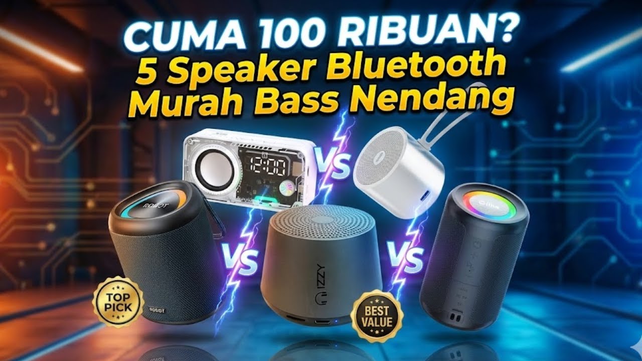 [TERBARU] RAJA BASS 2026! Review Speaker Bluetooth 6.0 & Waterproof IPX7 Murah Banget