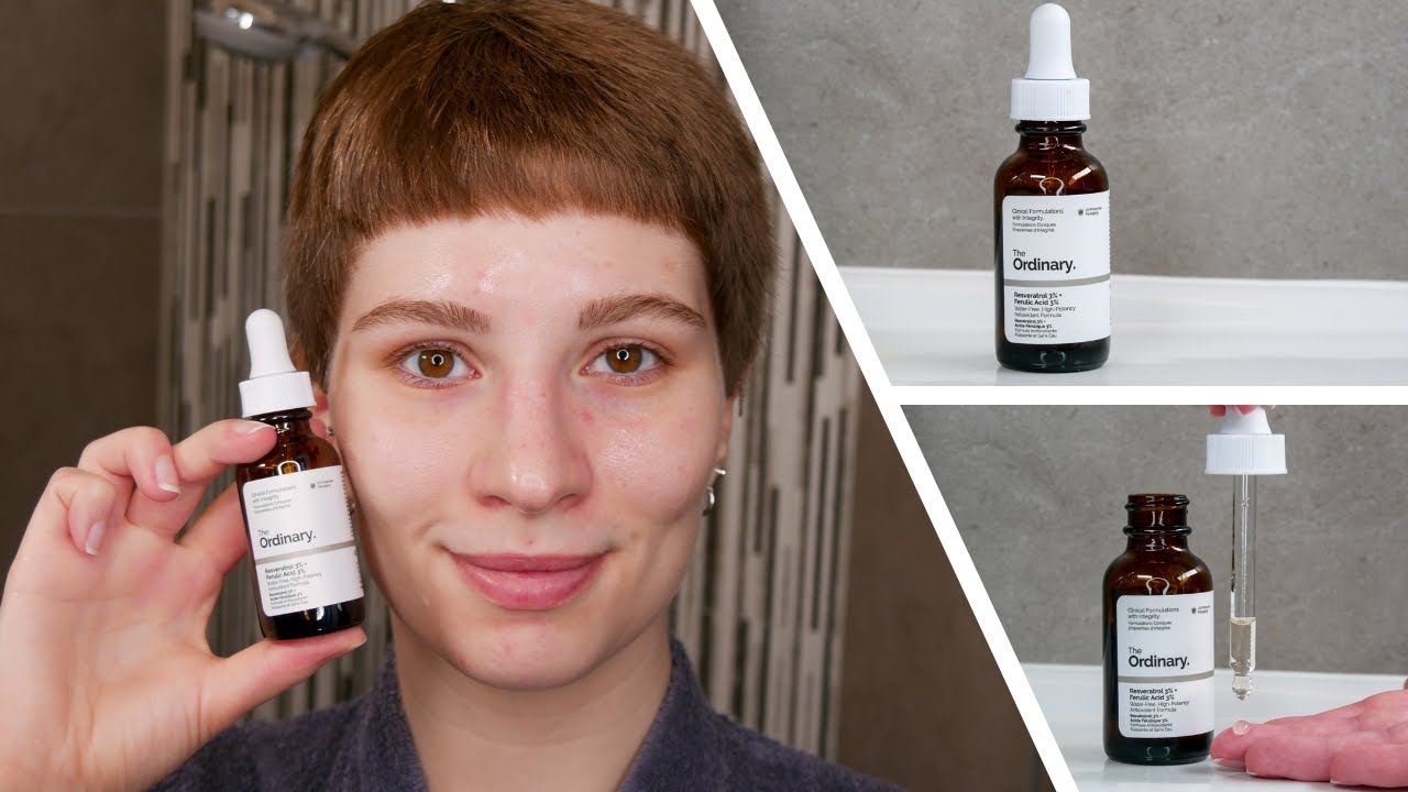 How to use The Ordinary Resveratrol 3% + Ferulic Acid 3% | Full In-Depth Application on Face