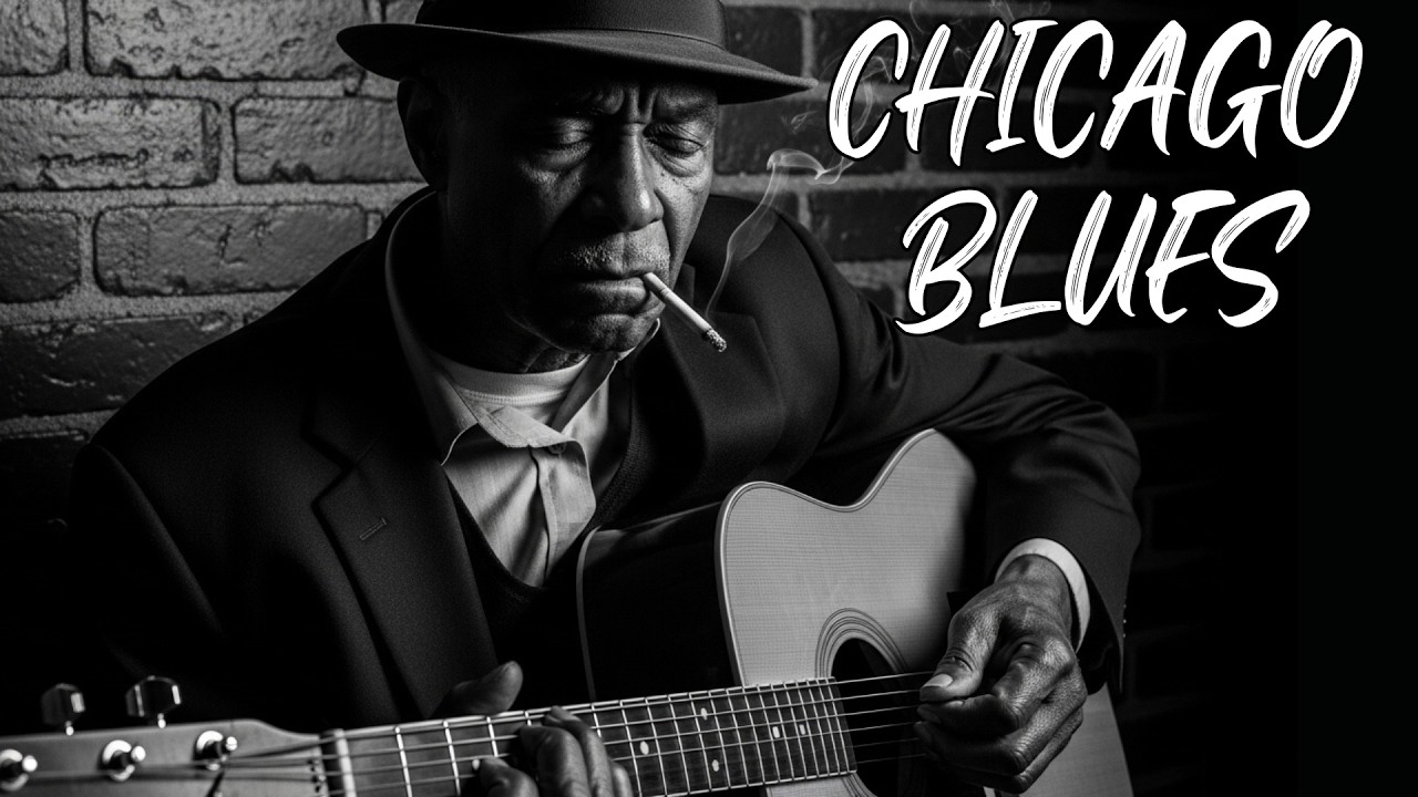 Chicago Blues Guitar – Best Slow Blues Collection | Late Night Relaxation