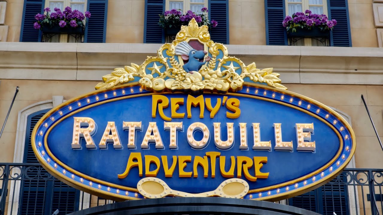 Remy's Ratatouille Adventure at EPCOT - Complete Ride Experience in 4K | Walt Disney World 2021