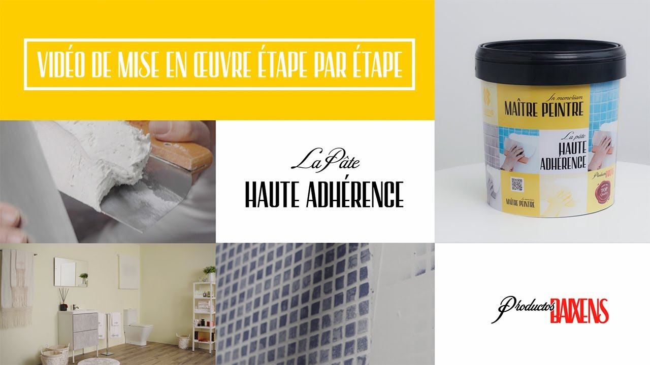 La Pâte Haute Adherence du Maître Peintre - Baixens