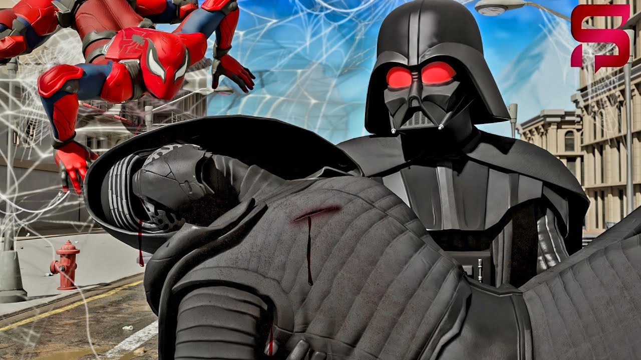 Darth Vader SAVES HIS GRANDSON'S LIFE from Spider-Man Zero.... Fortnite