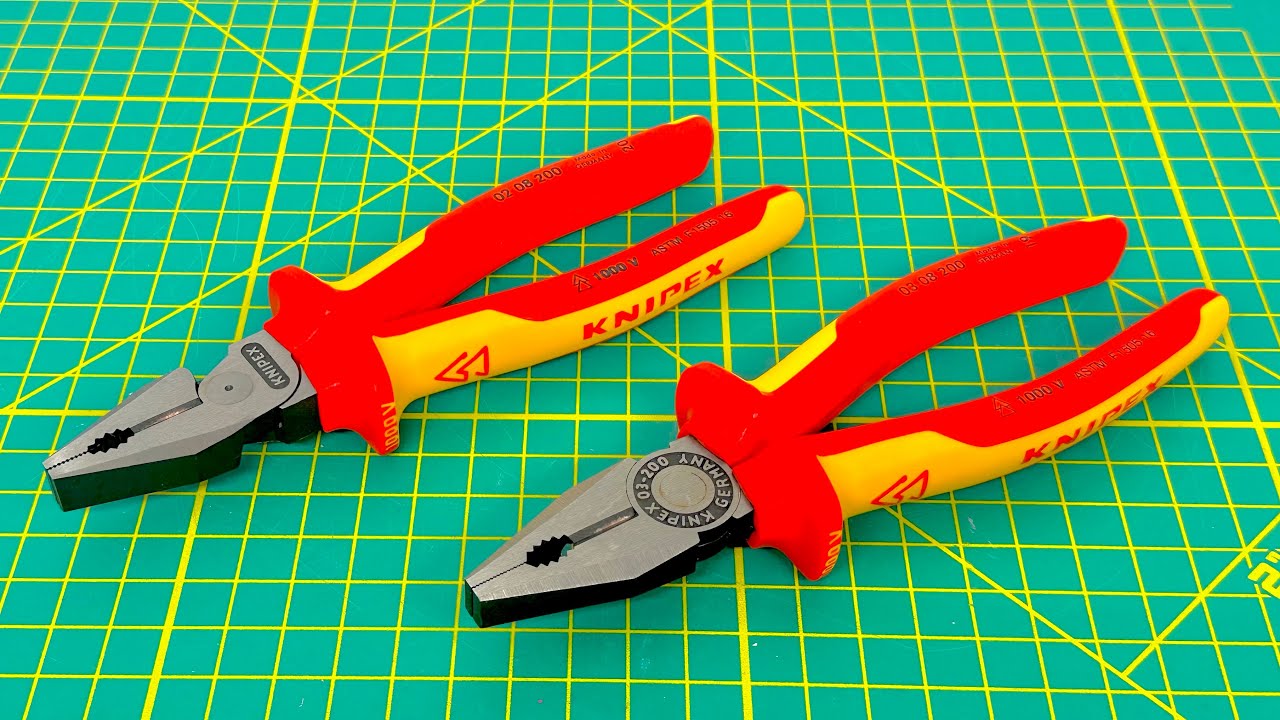 Lets Compare! Knipex Combination Vs High Leverage Combination Pliers