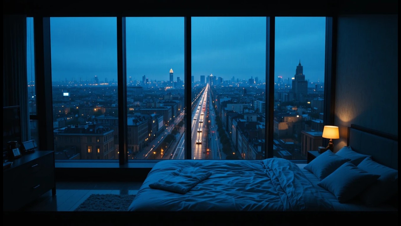 Heavy Rain Sounds To Sleep Immediately 🌧️ Beat Insomnia, Deep Sleep, ASMR