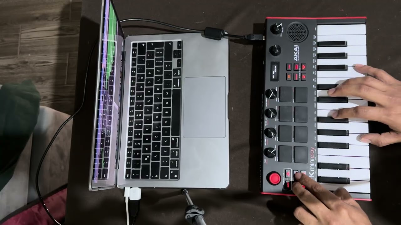 Something About Us - Daft Punk (AKAI MIDI Cover Live)