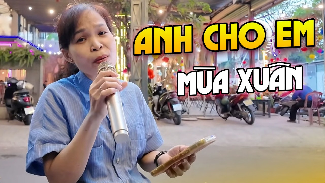 Bản nhạc Xuân gây bão: Cô gái bán thơm hát Anh Cho Em Mùa Xuân khiến dân tình vây kín